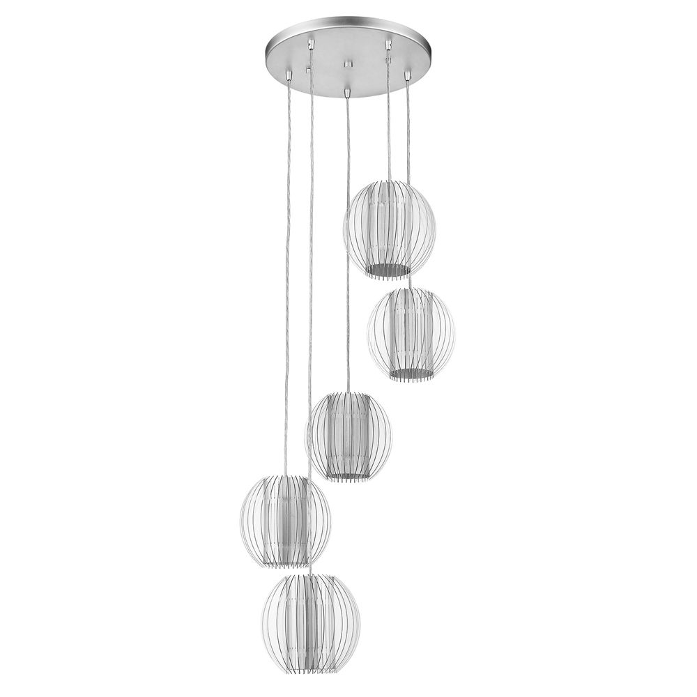 Trend by Acclaim Lighting TP6300-5 Phoenix in Metallic Silver
