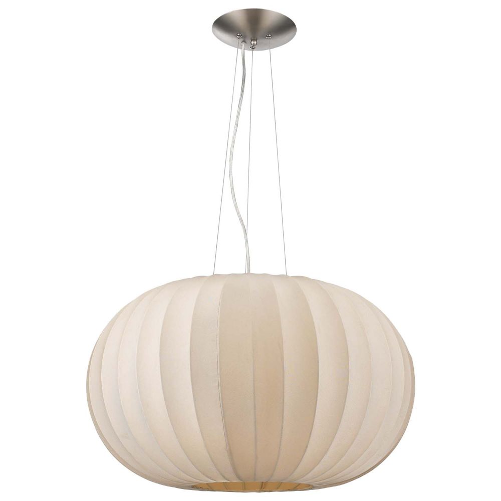 Trend by Acclaim Lighting TP7916-W Shanghai in Brushed Nickel