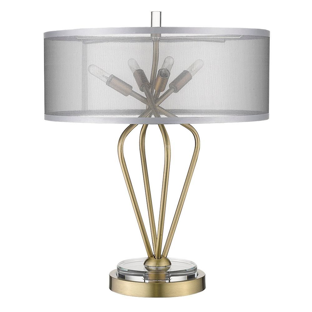 Trend by Acclaim Lighting TT80015AB Perret in Aged Brass