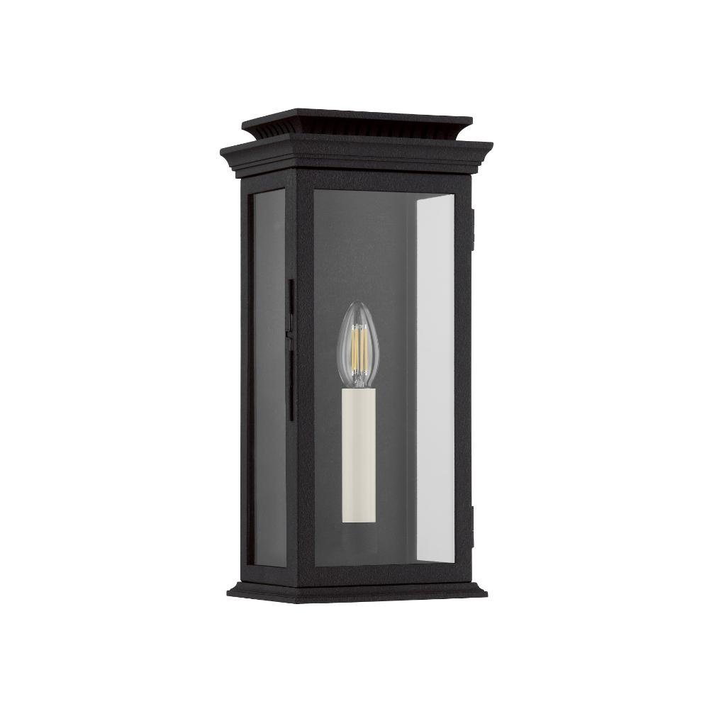 Troy Lighting B2515-FOR Louie Exterior Wall Sconce in Forged Iron