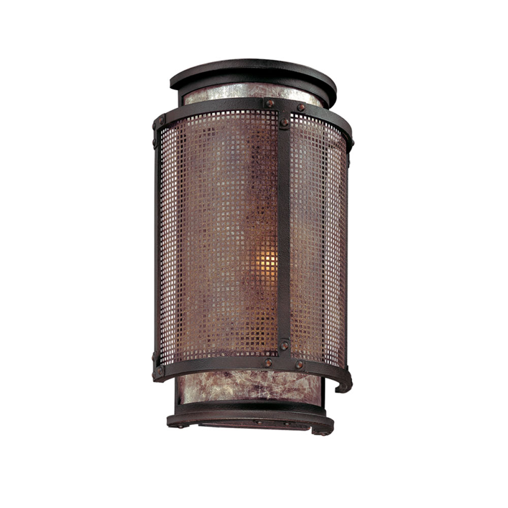 Troy Lighting B3101 Copper Mountain 2 Light Wall Sconce in Old Silver