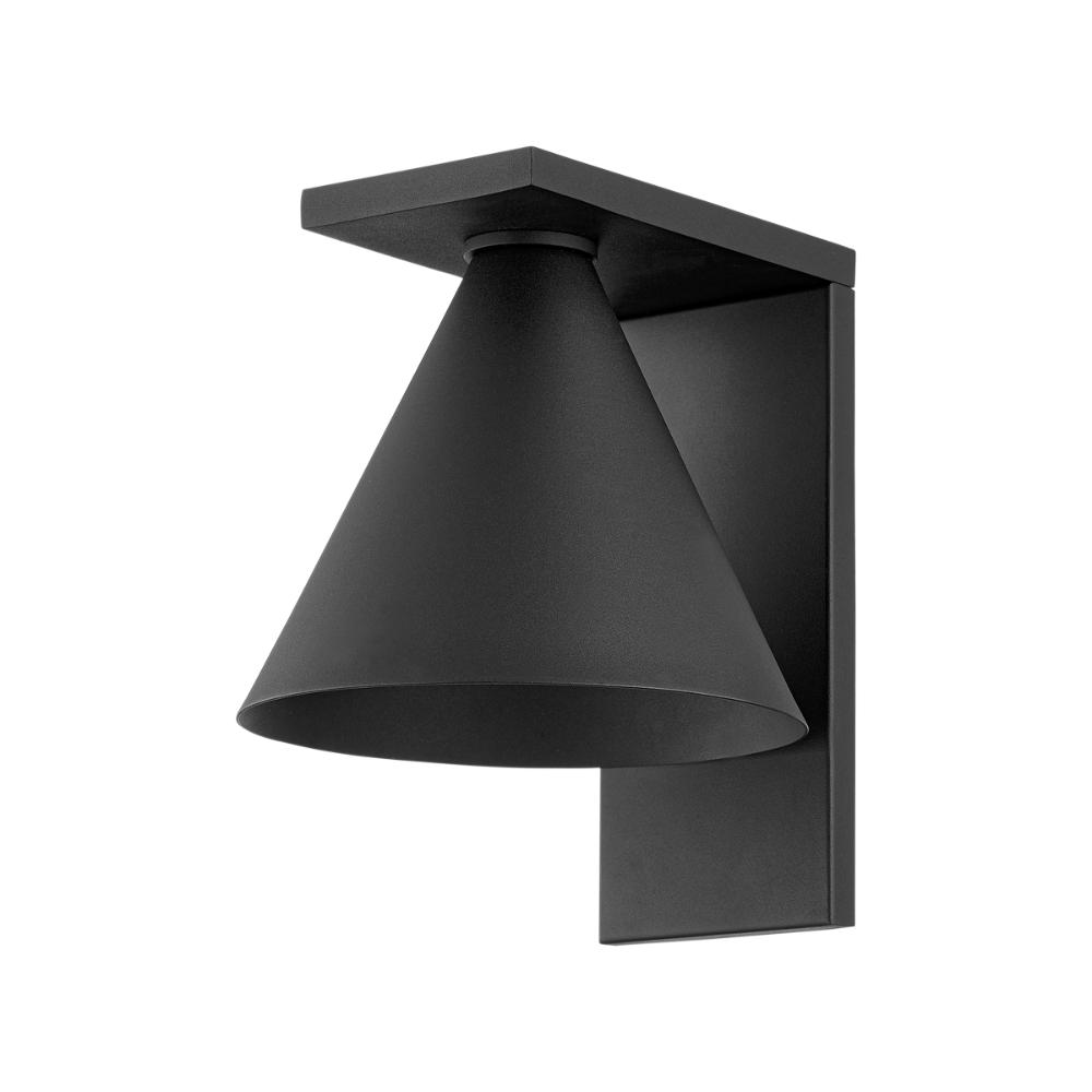 Troy Lighting B3909-TBK Sean Exterior Wall Sconce in Textured Black