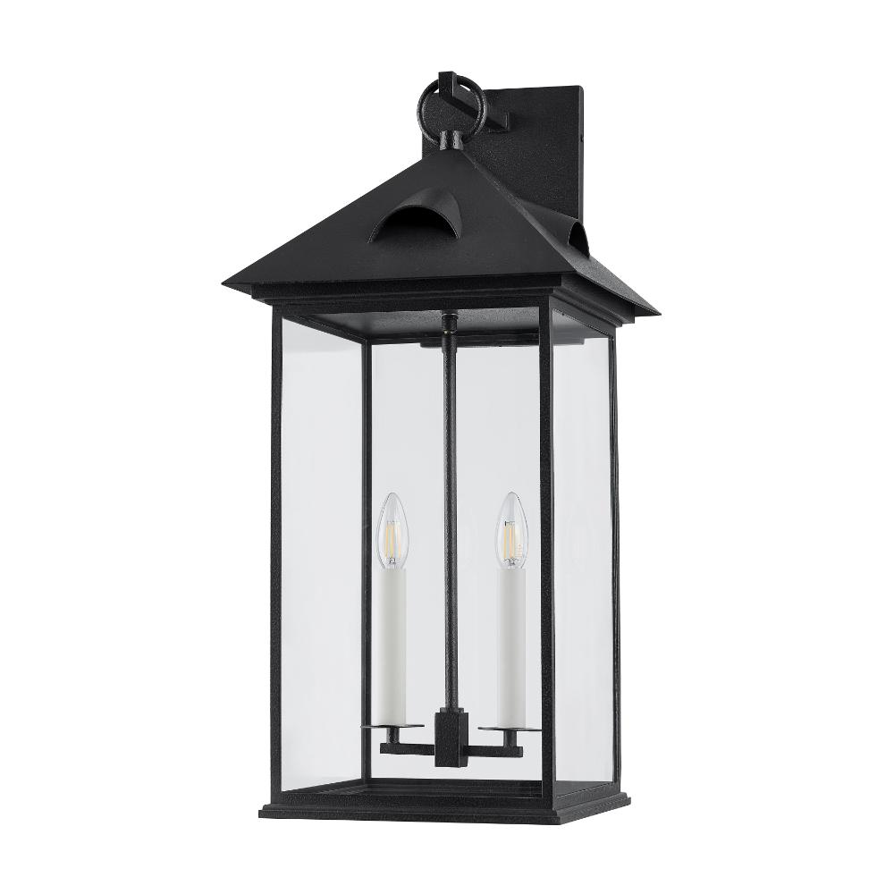 Troy Lighting B4923-FOR Corning Exterior Wall Sconce in Forged Iron