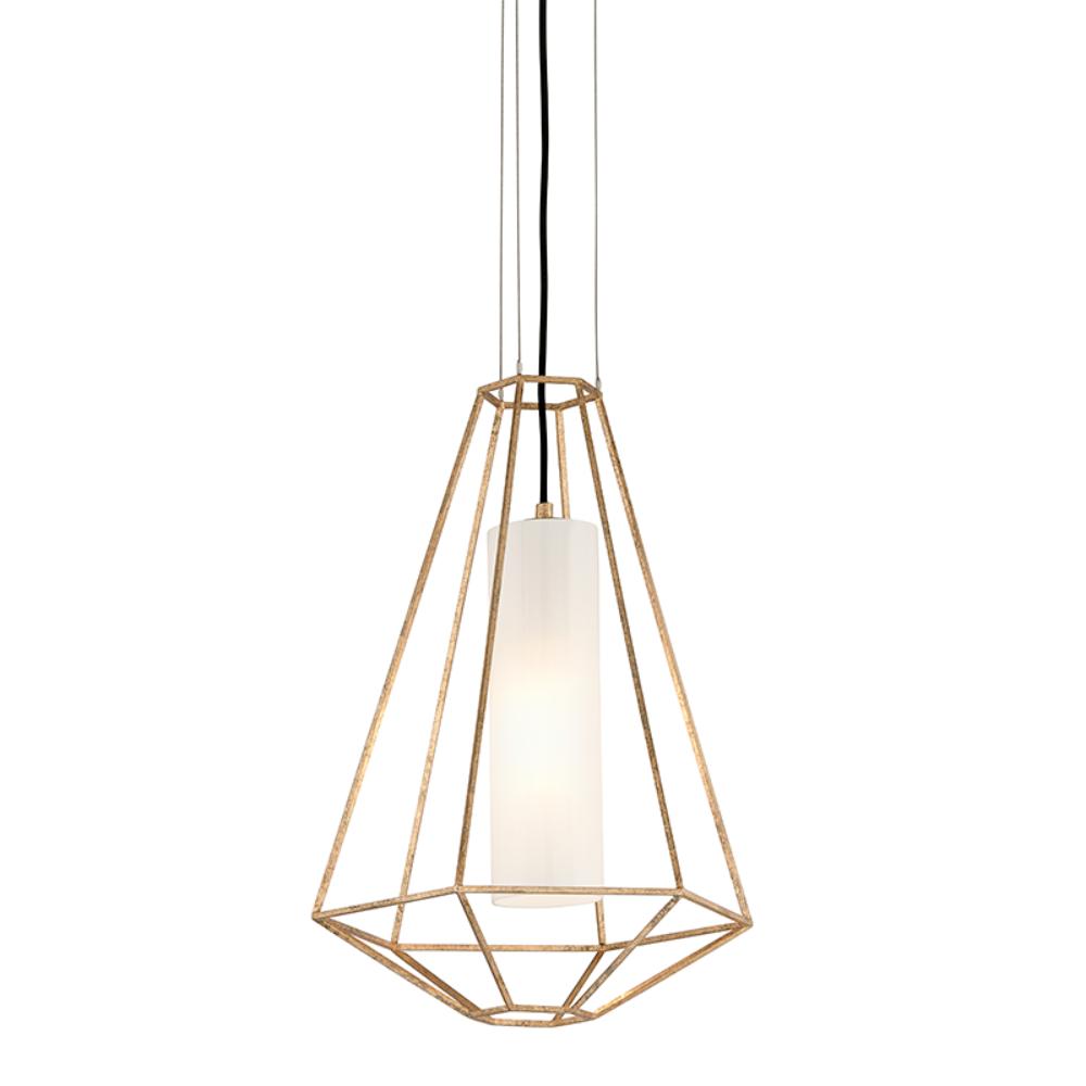 Troy Lighting F5213-GL Silhouette Pendant in Gold Leaf
