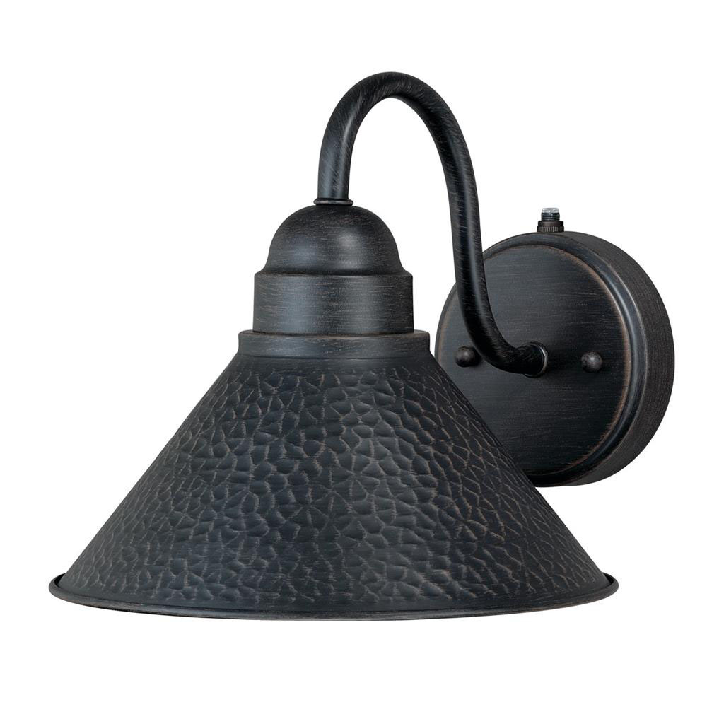 Vaxcel Lighting T0197 Outland 10" Outdoor Wall Light Aged Iron