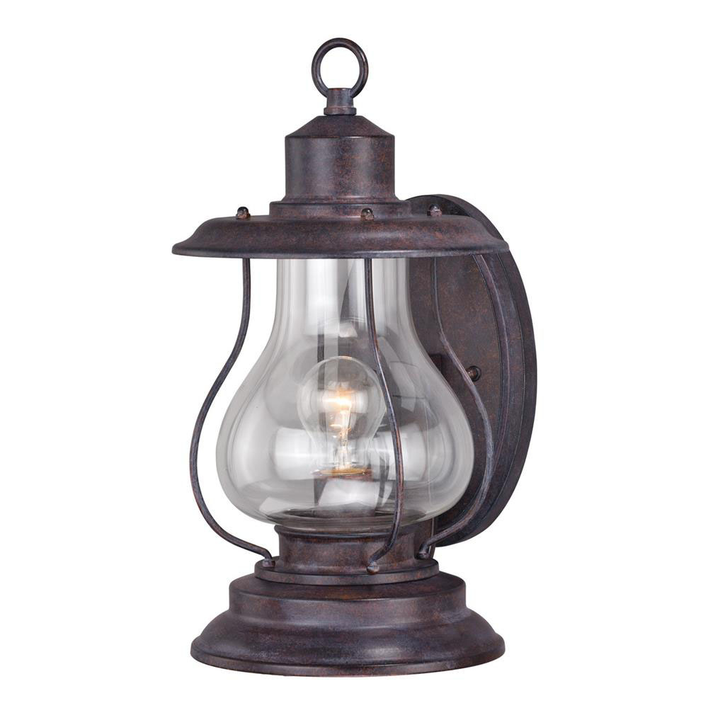 Vaxcel Lighting T0216 Dockside 8" Outdoor Wall Light Weathered Patina