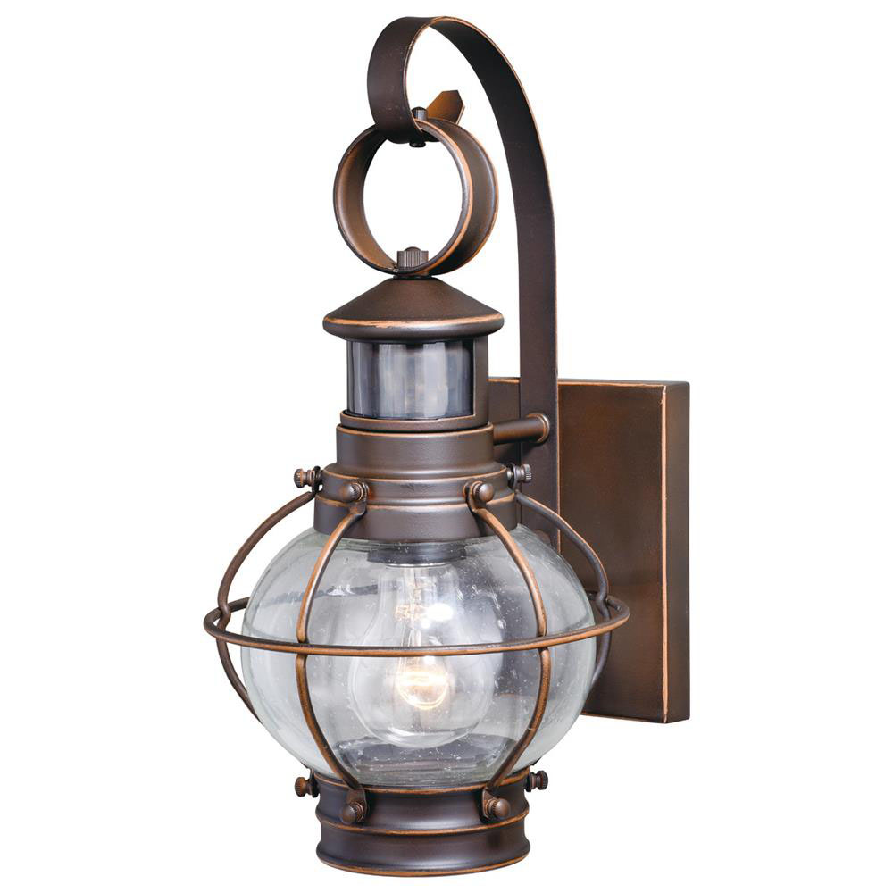Vaxcel Lighting T0326 Chatham Dualux® 7" Outdoor Wall Light Burnished Bronze