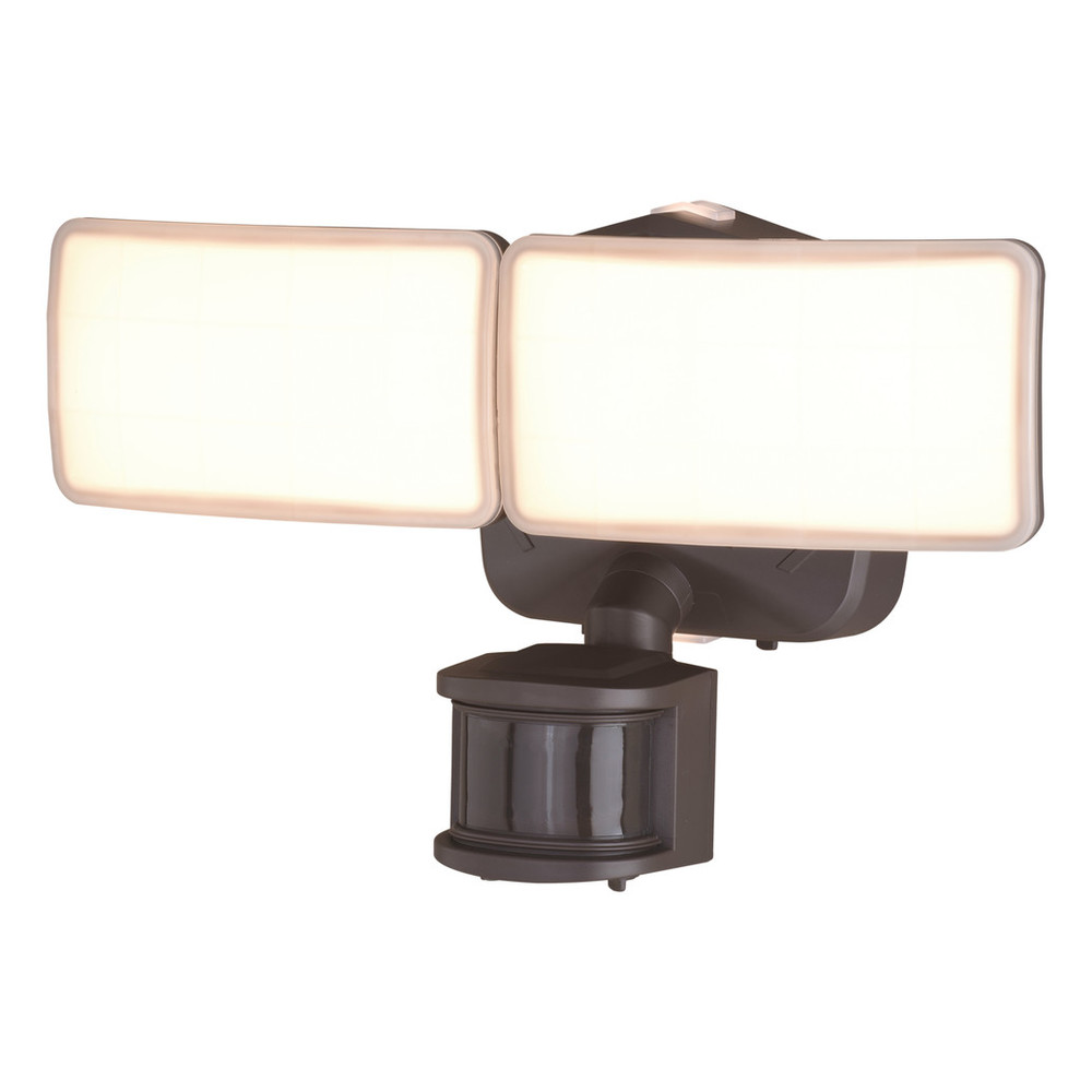 Vaxcel Lighting T0675 Merill Bronze Integrated LED Motion Sensor Dusk to Dawn Outdoor Security Flood Light