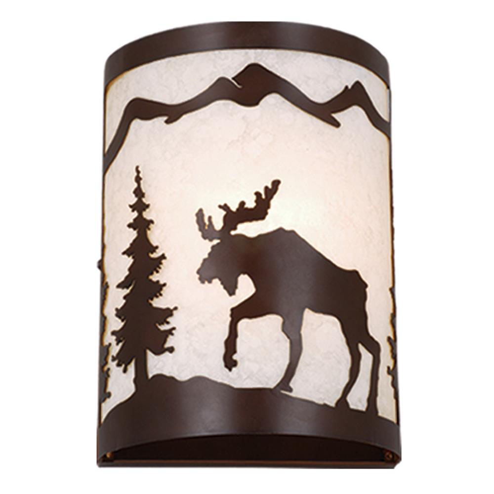 Vaxcel Lighting WS55608BBZ Yellowstone 8" Wall Sconce Burnished Bronze