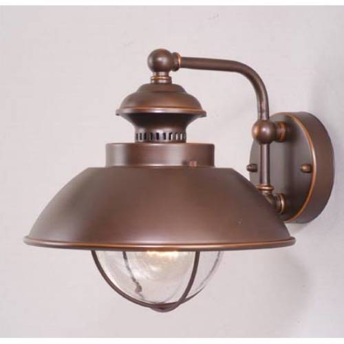 Vaxcel Lighting OW21501BBZ Harwich 10" Outdoor Wall Light Burnished Bronze