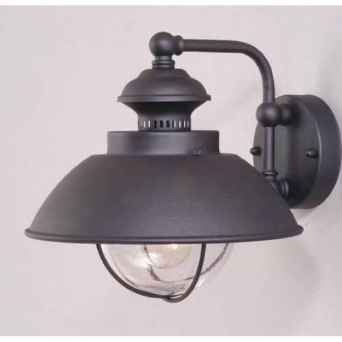 Vaxcel Lighting OW21501TB Harwich 10" Outdoor Wall Light Textured Black