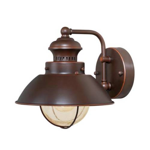 Vaxcel Lighting OW21581BBZ Harwich 8" Outdoor Wall Light Burnished Bronze