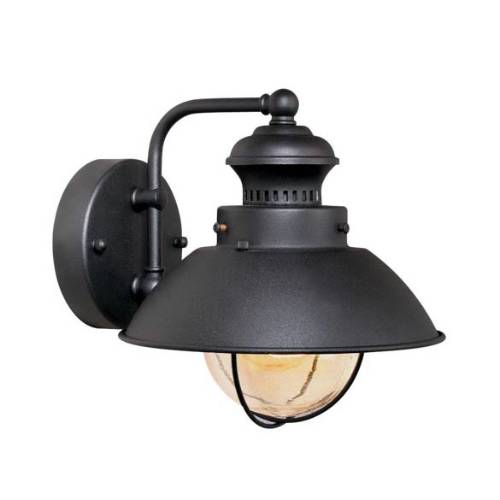 Vaxcel Lighting OW21581TB Harwich 8" Outdoor Wall Light Textured Black