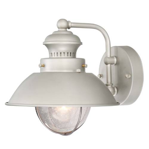 Vaxcel Lighting OW21593BN Harwich 8" Outdoor Wall Light Brushed Nickel