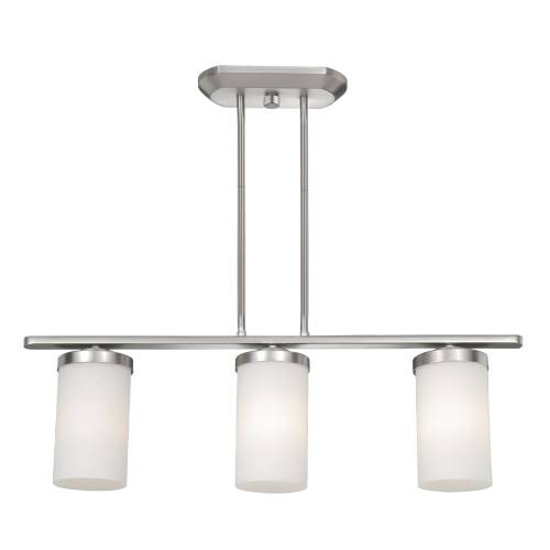 Vaxcel Lighting OX-CFD280BN Oxford 3L Pendant Brushed Nickel