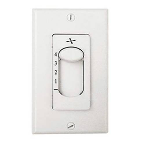 Vaxcel Lighting X-WC4013 4-Speed Ceiling Fan Wall Control White