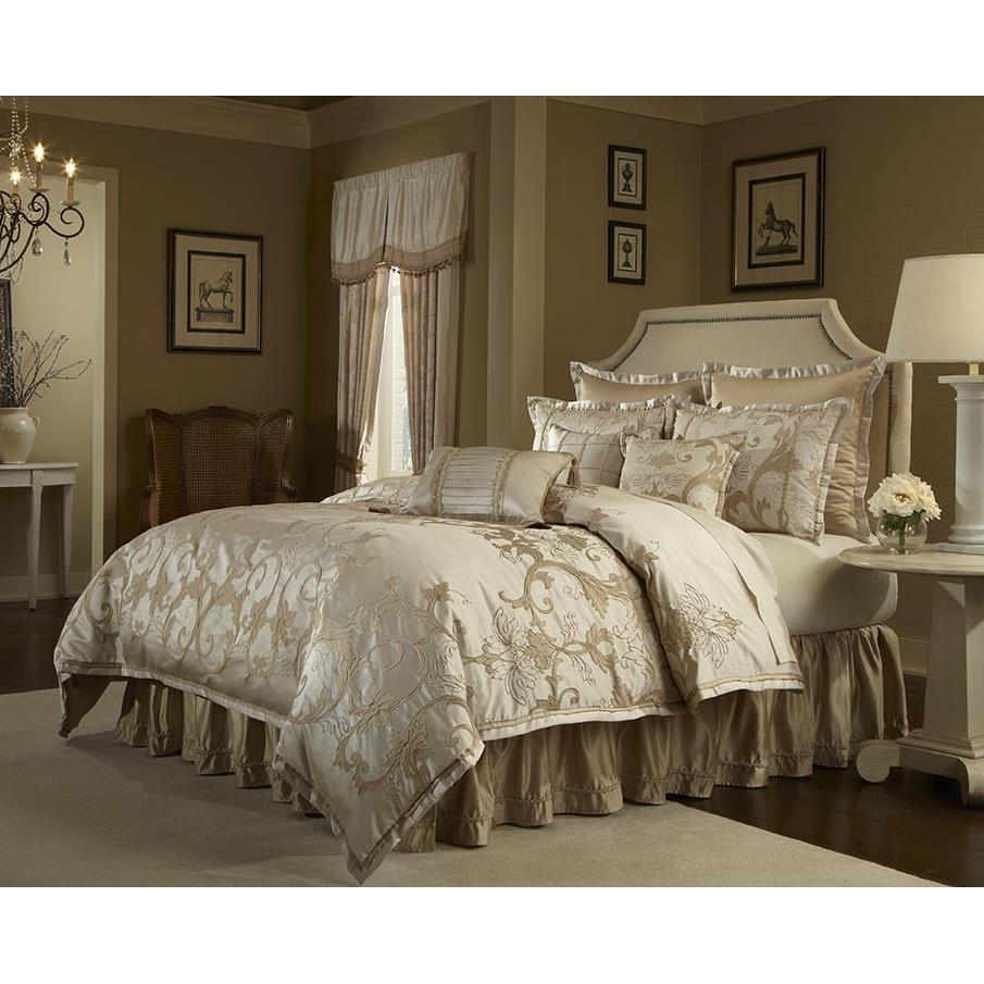 571398 - Veratex 571398 IVORY COMFORTER SET - GoingDecor