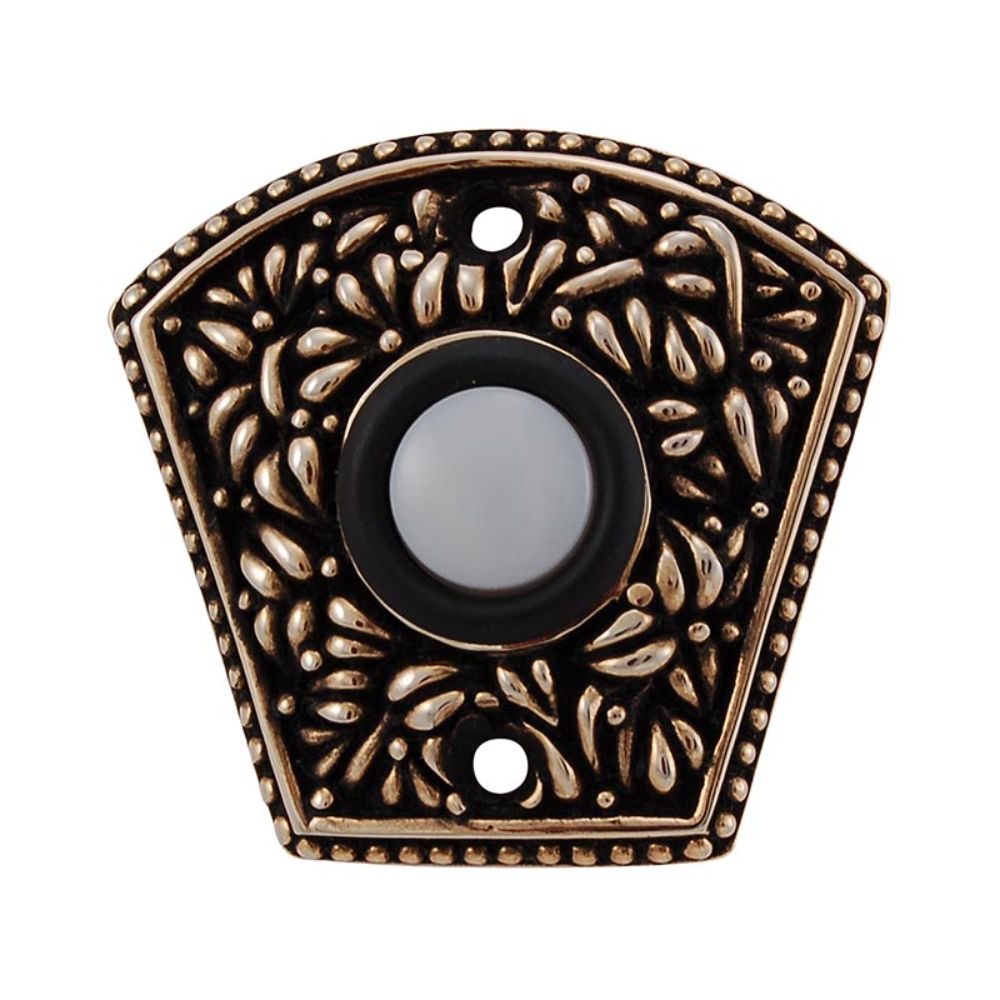 Vicenza D4002-AG San Michele Doorbell Fan in Antique Gold