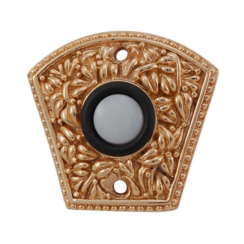 Vicenza D4002-PG San Michele Doorbell Fan in Polished Gold