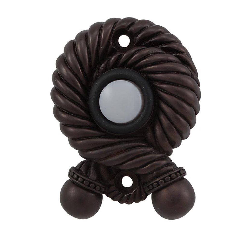Vicenza D4004-OB Equestre Rope Doorbell in Oil-Rubbed Bronze