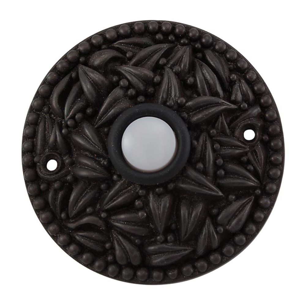 Vicenza D4013-OB San Michele Round Doorbell in Oil-Rubbed Bronze