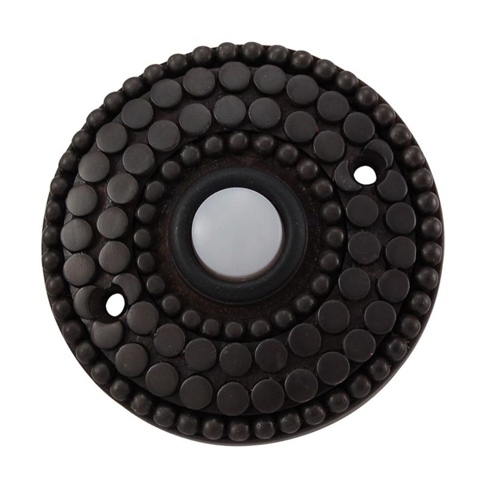Vicenza D4015-OB Tiziano Round Doorbell in Oil-Rubbed Bronze