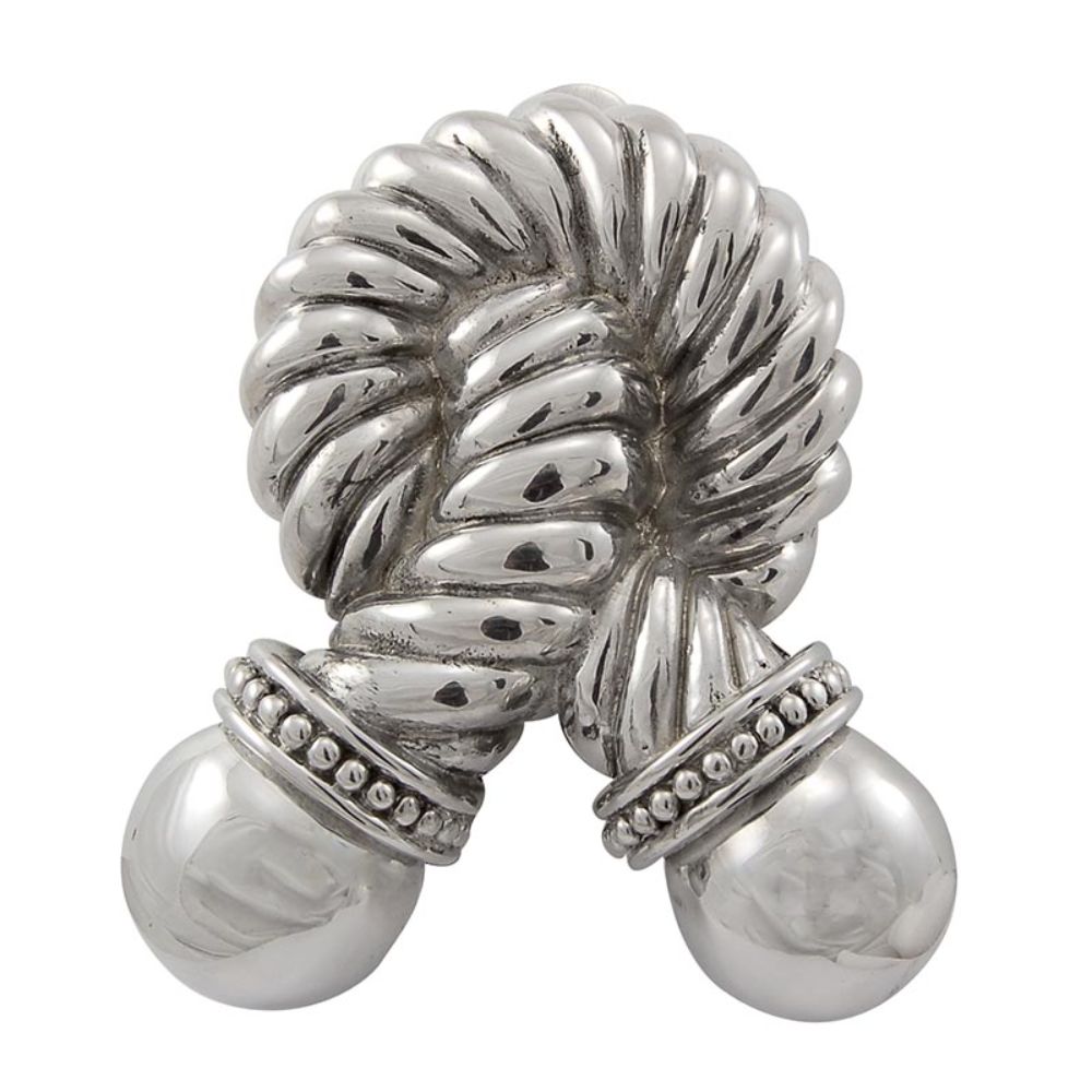 Vicenza DK9003-PS Equestre Door Knocker Rope in Polished Silver