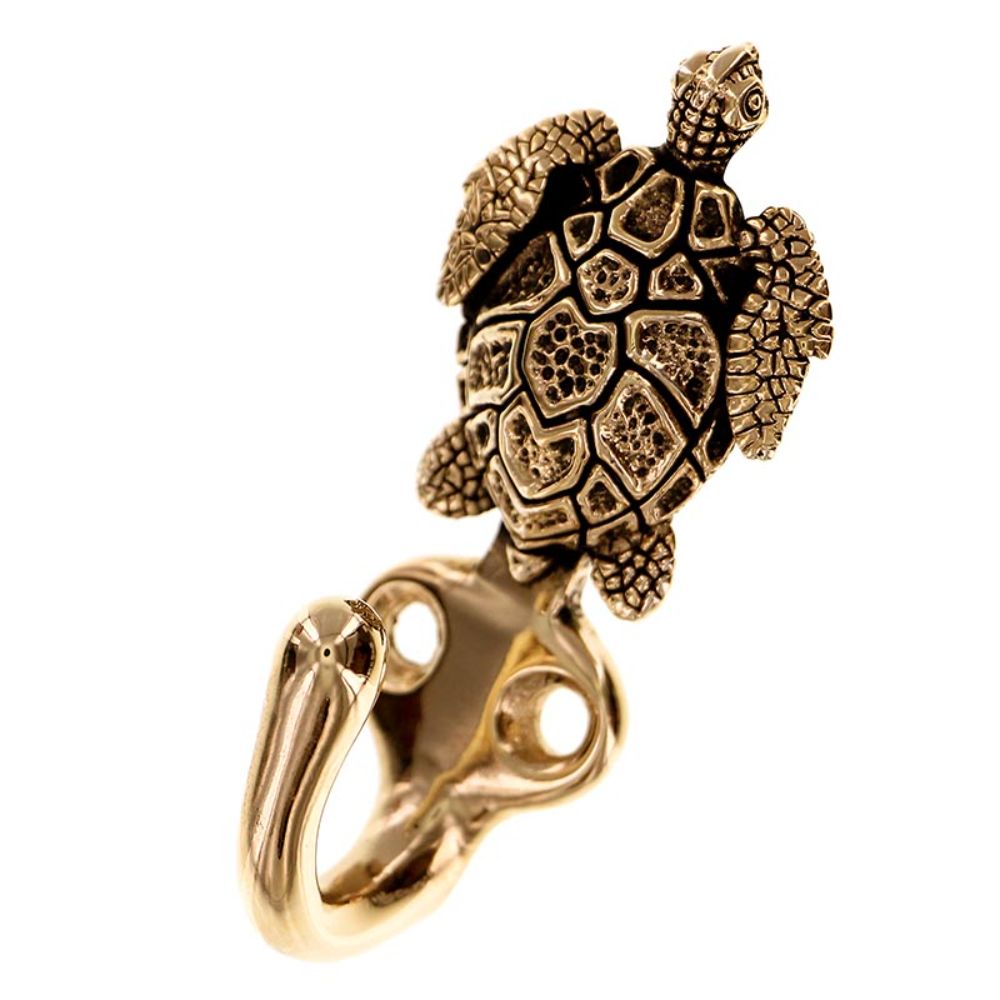 Vicenza H5001-AG Pollino Hook Turtle in Antique Gold