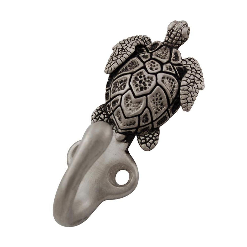 Vicenza H5001-AN Pollino Hook Turtle in Antique Nickel