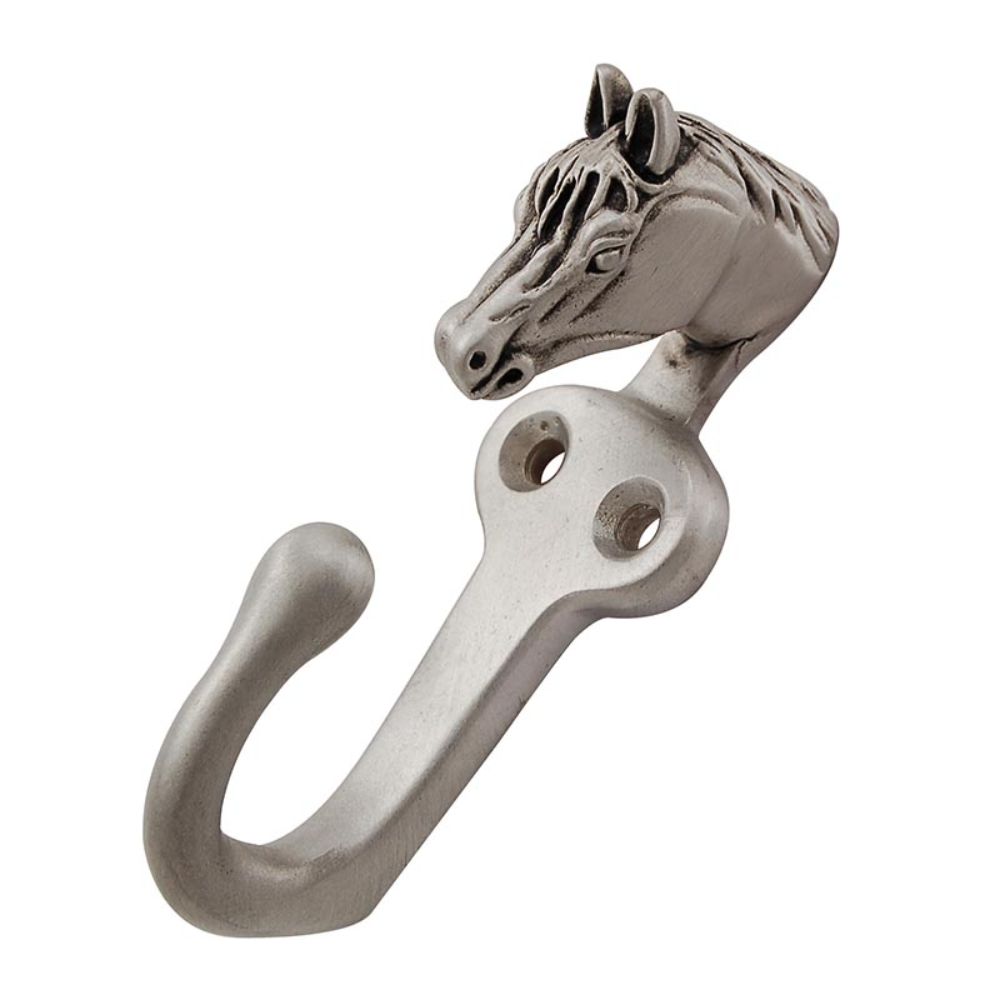 Vicenza H5007-AN Equestre Hook Horse in Antique Nickel