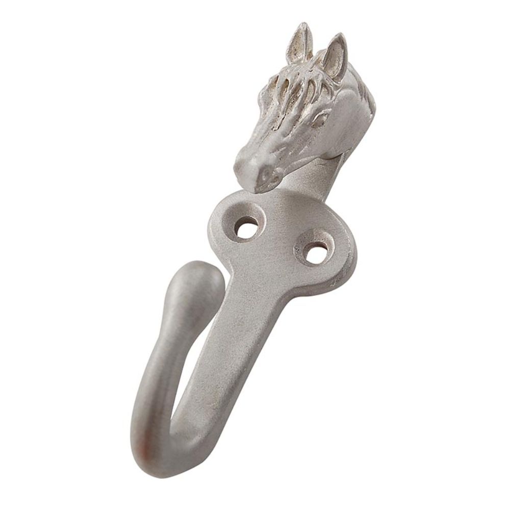 Vicenza H5007-SN Equestre Hook Horse in Satin Nickel