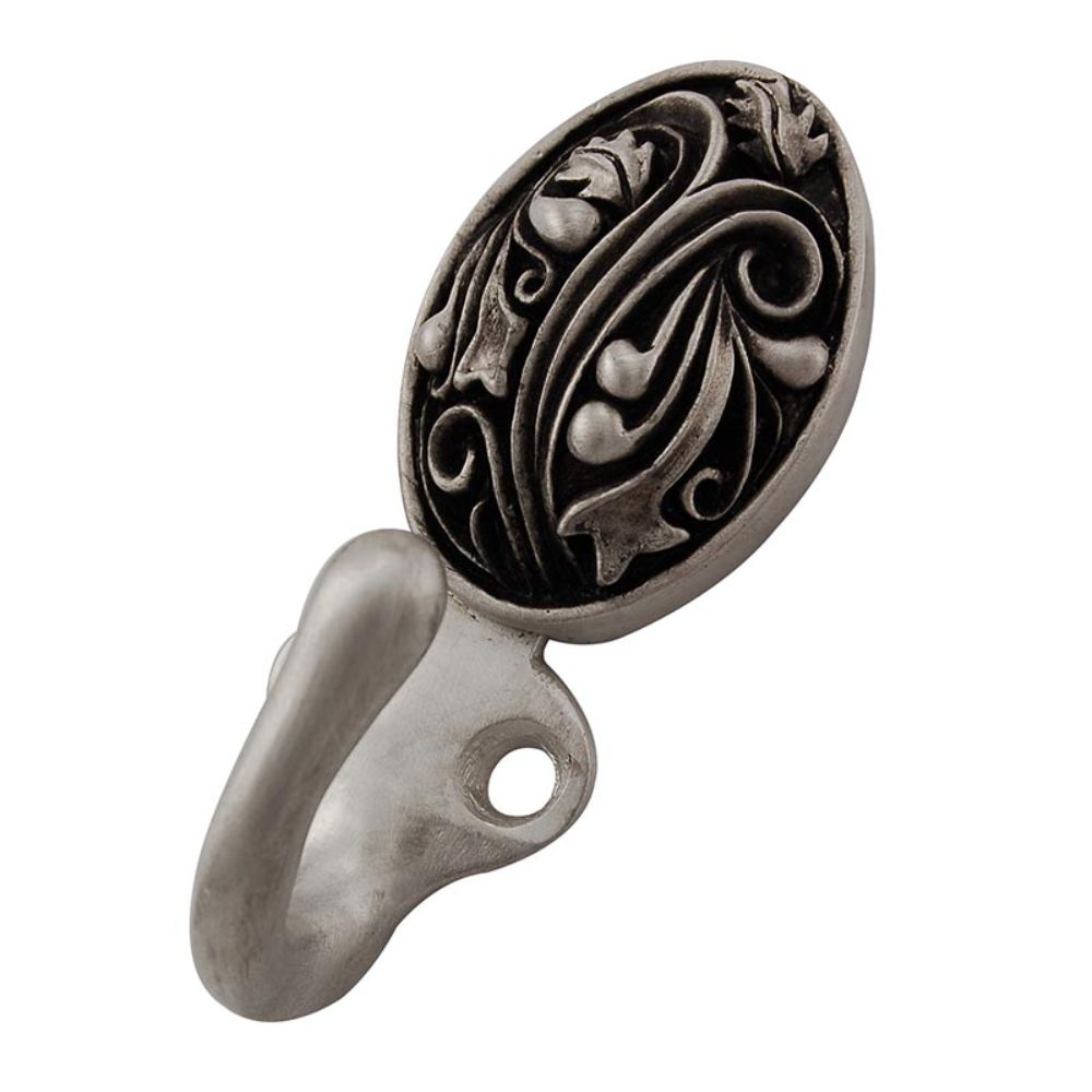 Vicenza H5011-AN Liscio Hook Oval in Antique Nickel