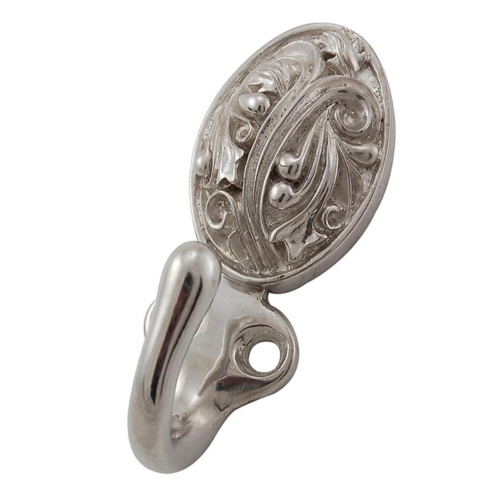 Vicenza H5011-PN Liscio Hook Oval in Polished Nickel