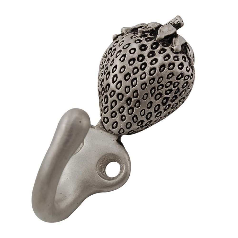 Vicenza H5014-AN Fiori Hook Strawberry in Antique Nickel