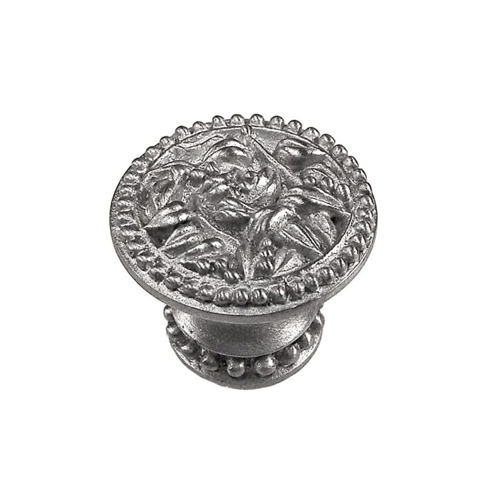 Vicenza K1001P-PS San Michele Knob Large Small Base in Polished Silver