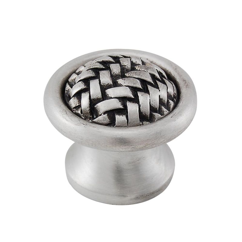 Vicenza K1005-AN Cestino Knob Large in Antique Nickel