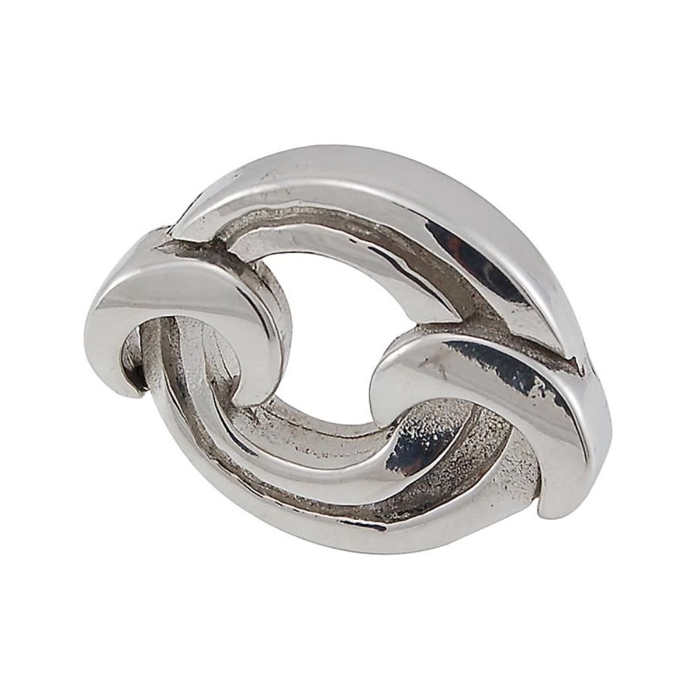 Vicenza K1011-PN Ariosto Knob Large Chain Link in Polished Nickel