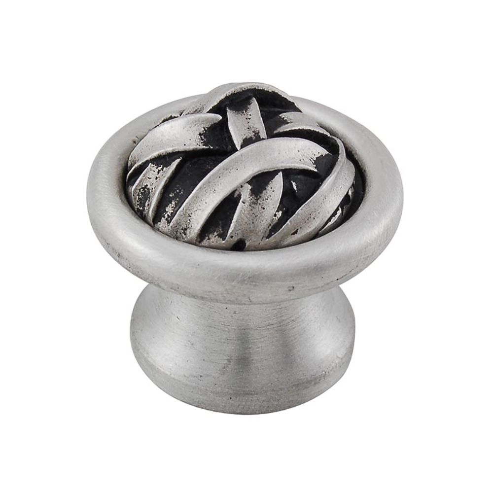 Vicenza K1014-AN Cilento Knob Large in Antique Nickel