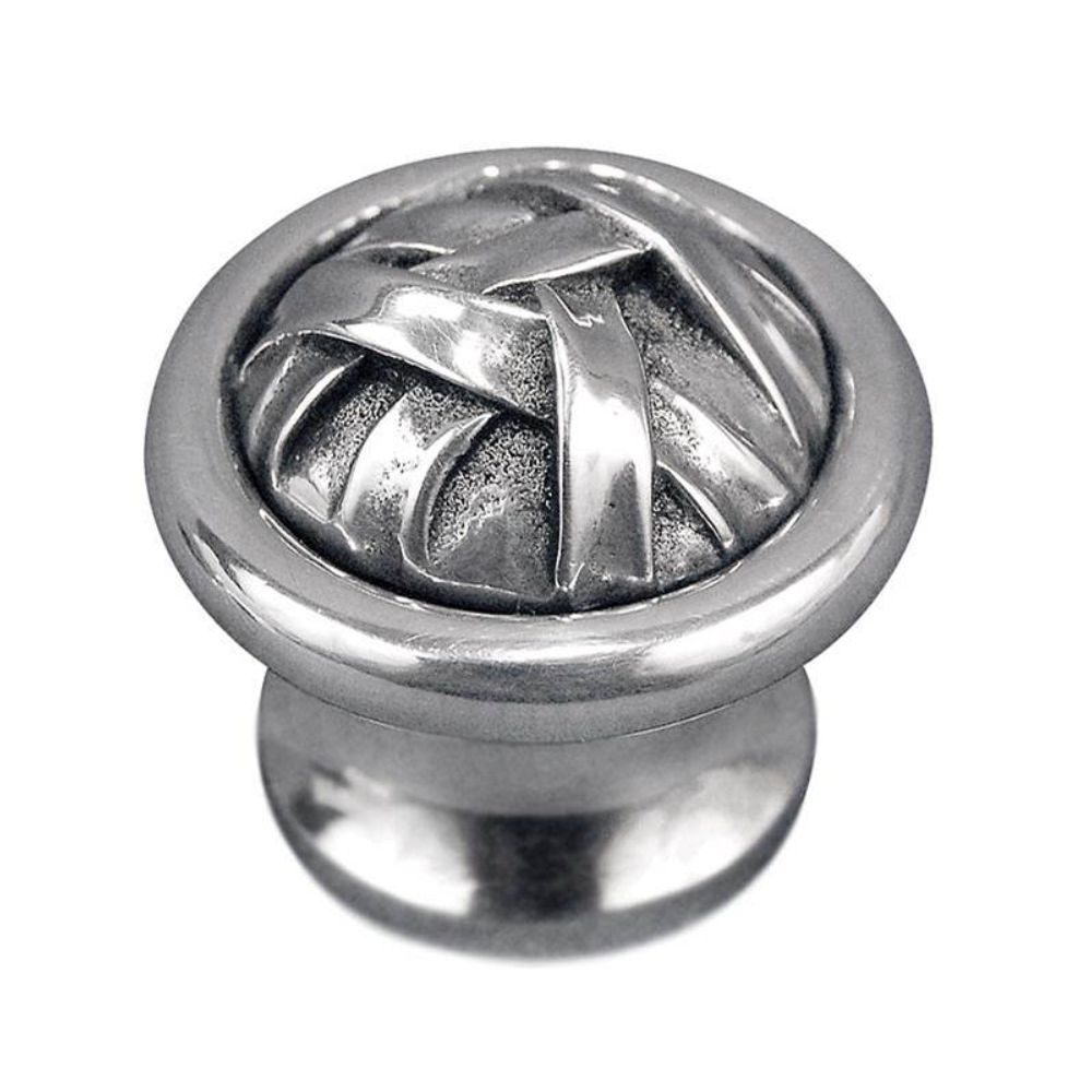 Vicenza K1014-AS Cilento Knob Large in Antique Silver