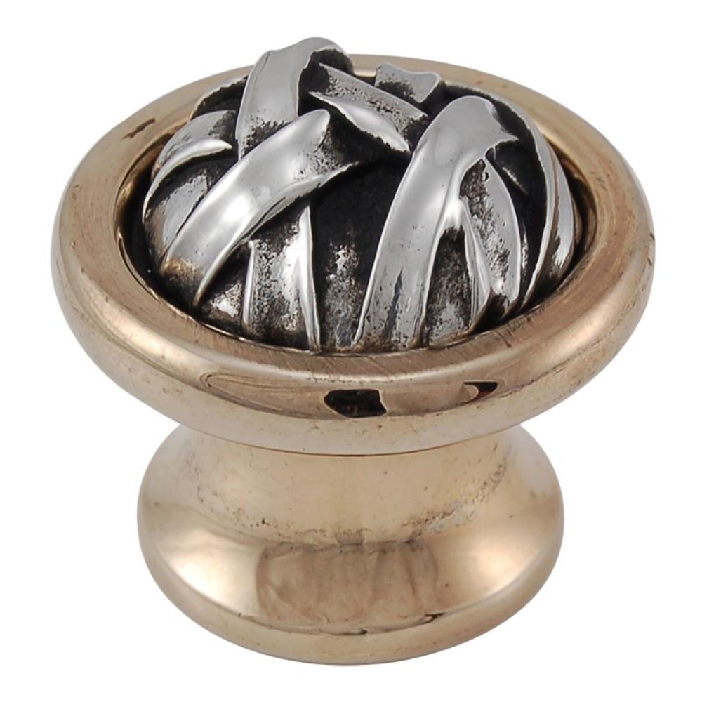 Vicenza K1014-TT Cilento Knob Large in Two-Tone