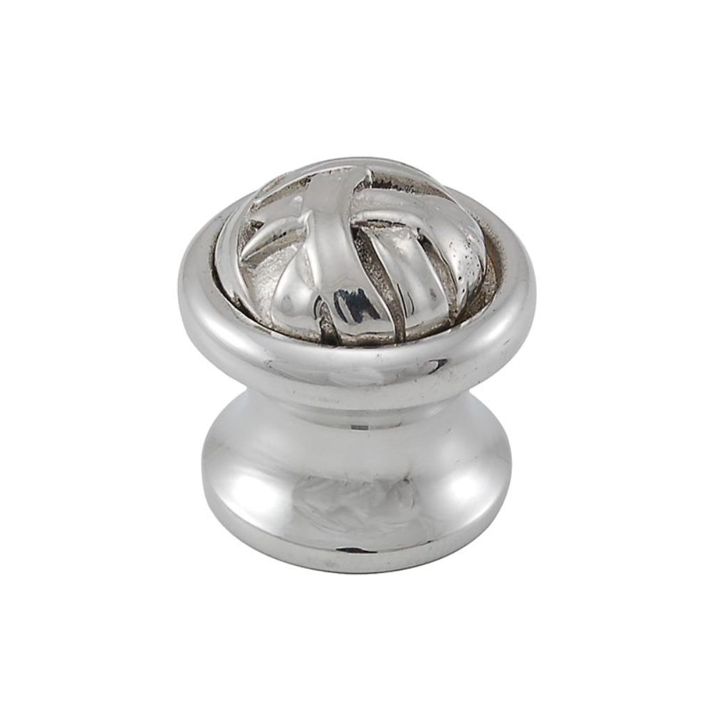 Vicenza K1015-PS Cilento Knob Small in Polished Silver