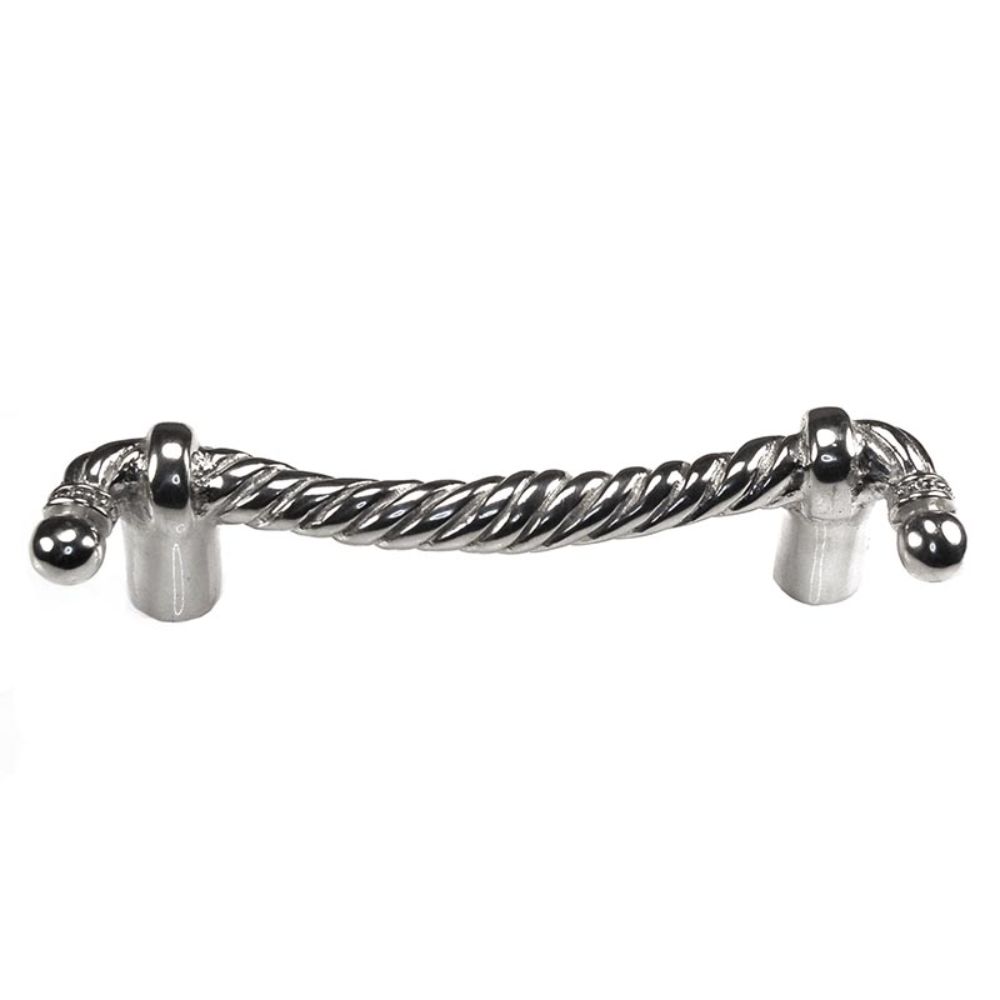 Vicenza K1019-PS Equestre Pull Rope in Polished Silver