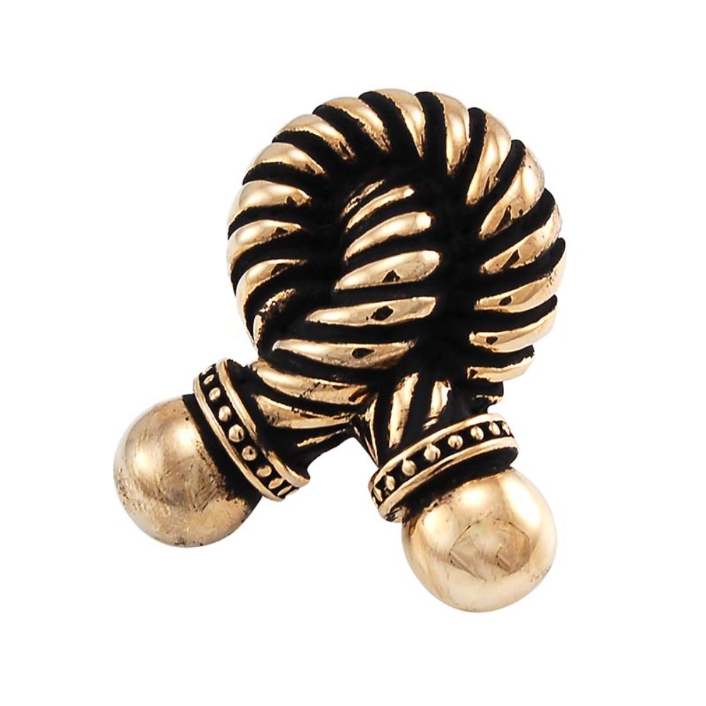 Vicenza K1020-AG Equestre Knob Large Rope in Antique Gold
