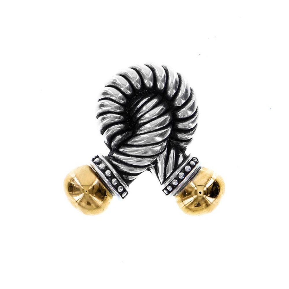 Vicenza K1021-TT Equestre Knob Small Rope in Two-Tone