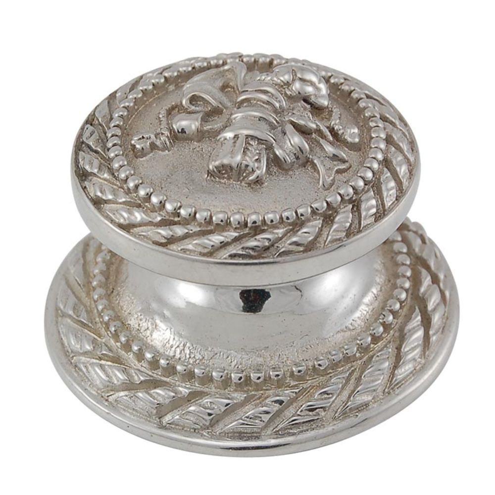 Vicenza K1029-PS Sforza Knob Large Classical in Polished Silver