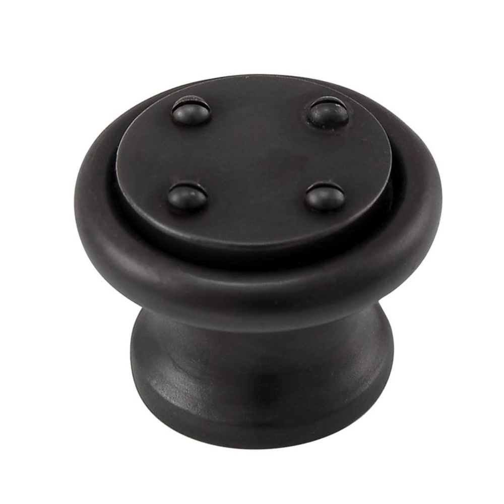 Vicenza K1032-OB Archimedes Knob Large Nail Head in Oil-Rubbed Bronze