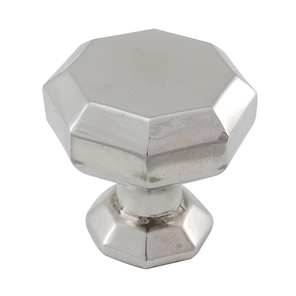 Vicenza K1034-PN Archimedes Knob Large Octagon in Polished Nickel