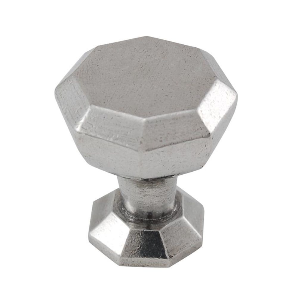 Vicenza K1035-VP Archimedes Knob Small Octagon in Vintage Pewter