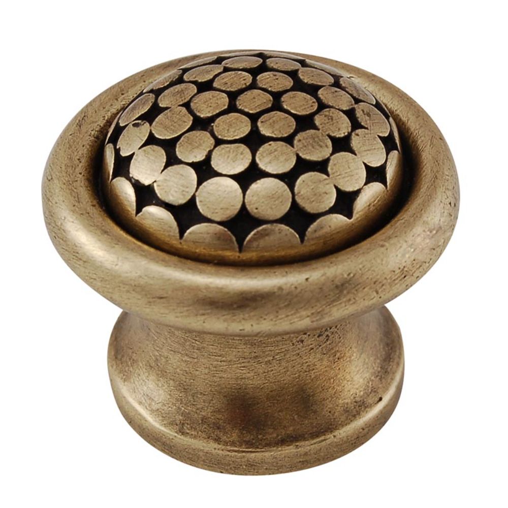 Vicenza K1036-AB Tiziano Knob Large in Antique Brass