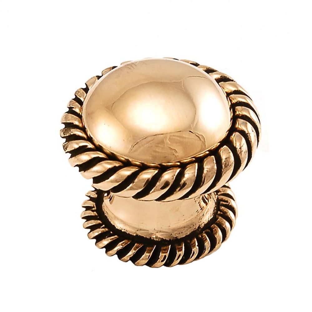 Vicenza K1038-AG Equestre Knob Large in Antique Gold
